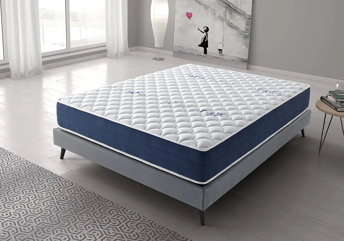 SIMPUR LOW COST, comfort Real mattress, all measurements, height 25 cm, foam, memory foam, Reversible, multilayer system, 9 rest areas, mattresses, 135x190, 150x190, 90x190 - 200x200cm
