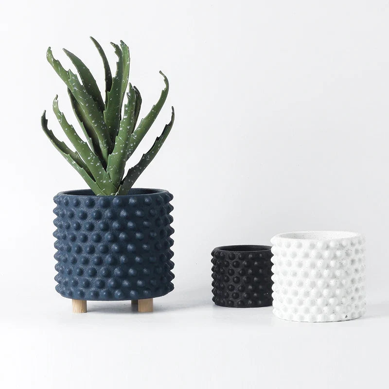 Silicone mold for flower pot Nordic style interior decoration - view 5