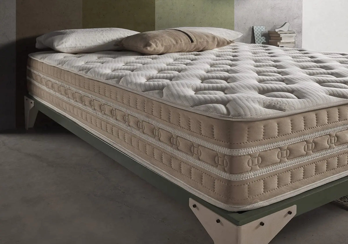 SIMPUR LOW COST, Bio Thermal mattress, all size, height 30Cm, foam, viscoelastic, natural Cashmere fibers, high grammage padded fabric, ergonomic, orthopedic, mattresses, 90x190, 135x190, 150x190 - view 3
