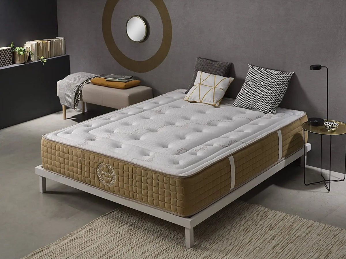 SIMPUR LOW COST, Bliss mattress, all size, height 30 CM, memory foam, high durability, luxury finishes, excellent comfort, carbon-Soft therapy, atermal 100%, mattresses, 90x190, 135x190, 150x190 - 150x190cm