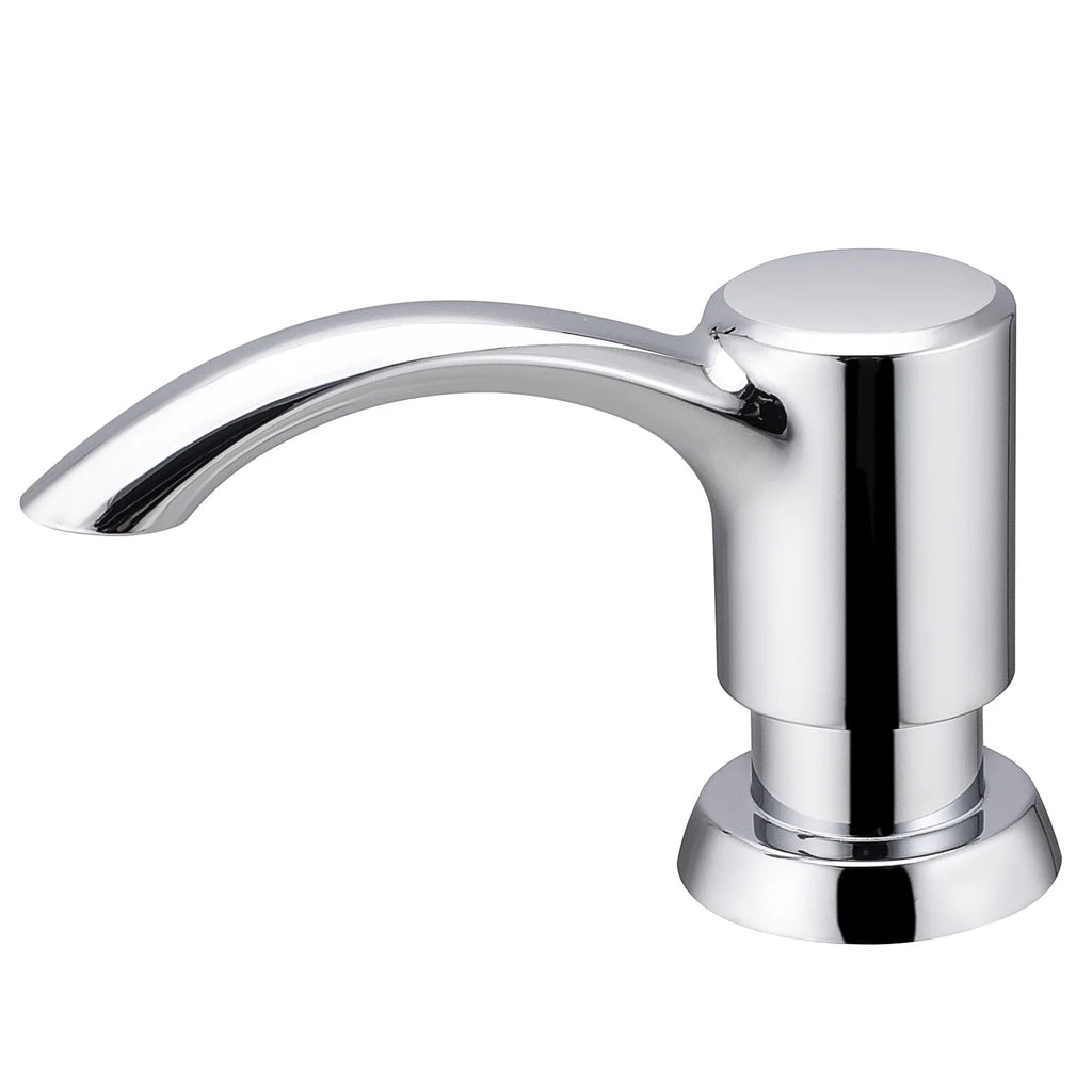 Liquid soap dispenser for kitchen 500 ml practical accessories - Chrome