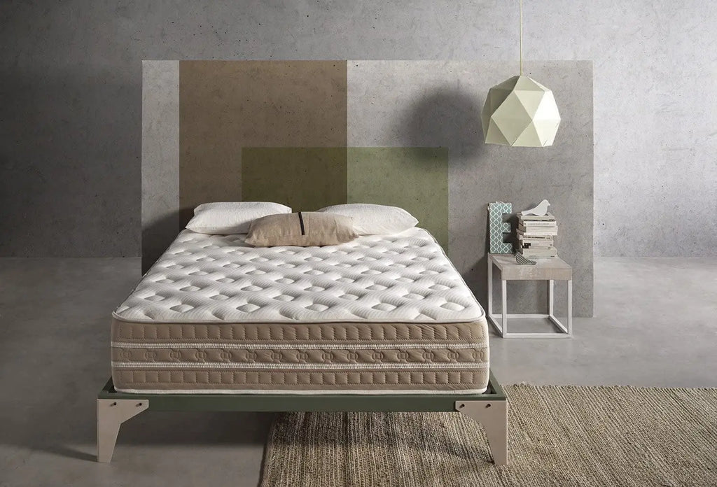SIMPUR LOW COST, Bio Thermal mattress, all size, height 30Cm, foam, viscoelastic, natural Cashmere fibers, high grammage padded fabric, ergonomic, orthopedic, mattresses, 90x190, 135x190, 150x190 - 200x200cm