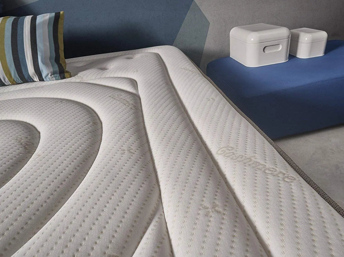 SIMPUR, Imperial Cashmere Mattress, All Measurements, Height 25 Cm, 11 Comfort Zones, Medium/High Hardness, Reversible, Orthopedic, 90x190, 135x190, 150x190 - view 4