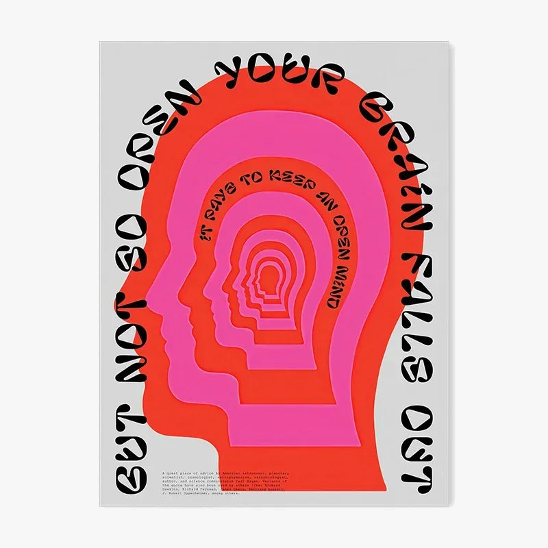 Abstract poster gradient halo art retro Japanese wall decoration