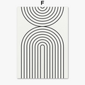 Vintage Abstract Poster Inspired by Picasso and Matisse