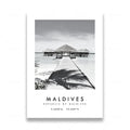 Captivating Black and White Rome and Las Vegas Photo Poster