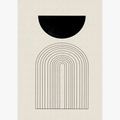 Modern Abstract Wall Poster Sticker for Home Decor
