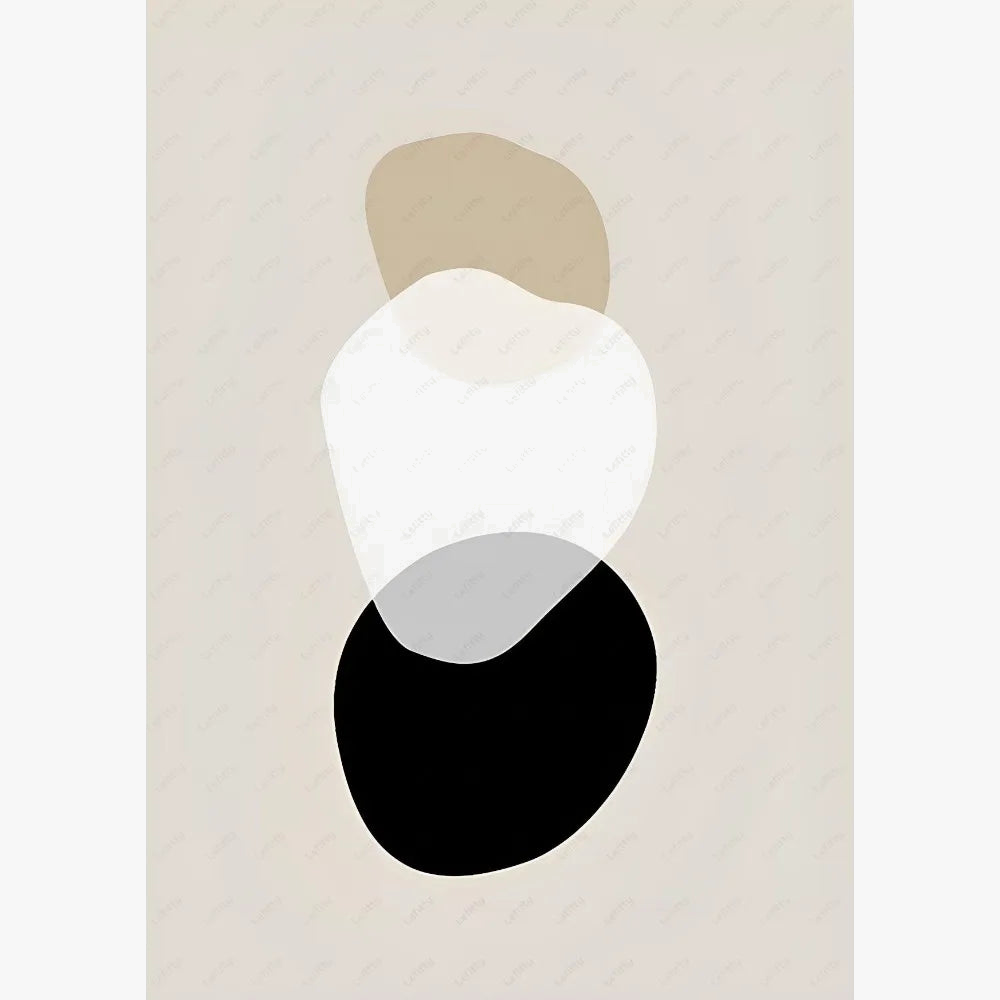 Refined Bohemian Abstract Wall Poster Sticker