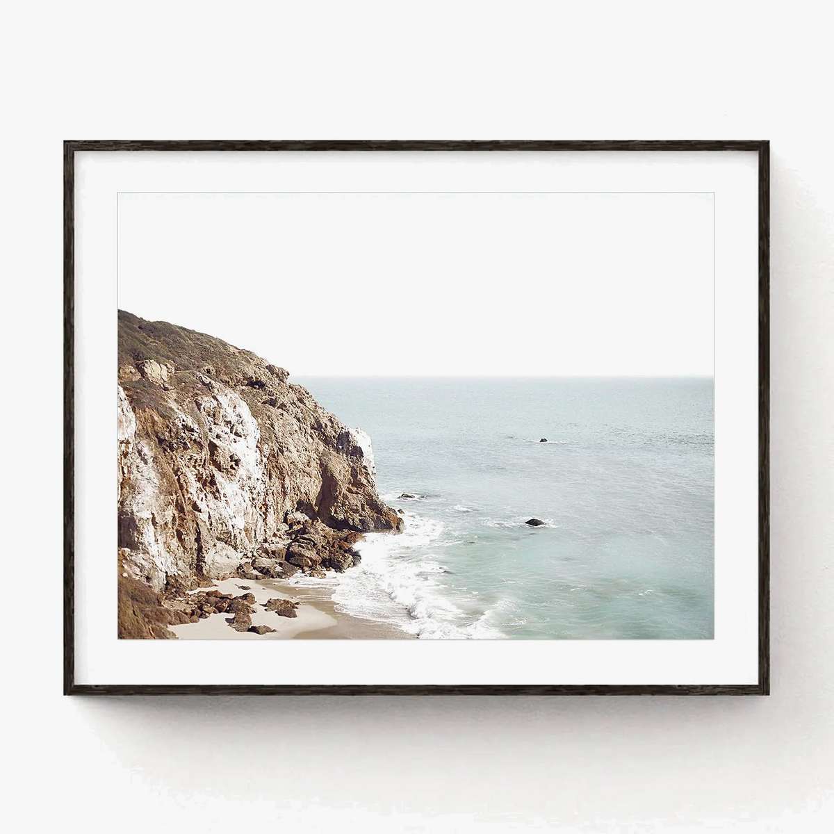 Minimalist Ocean Wave Photography Poster