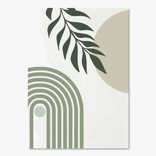Abstract boho wall art posters for interior decoration