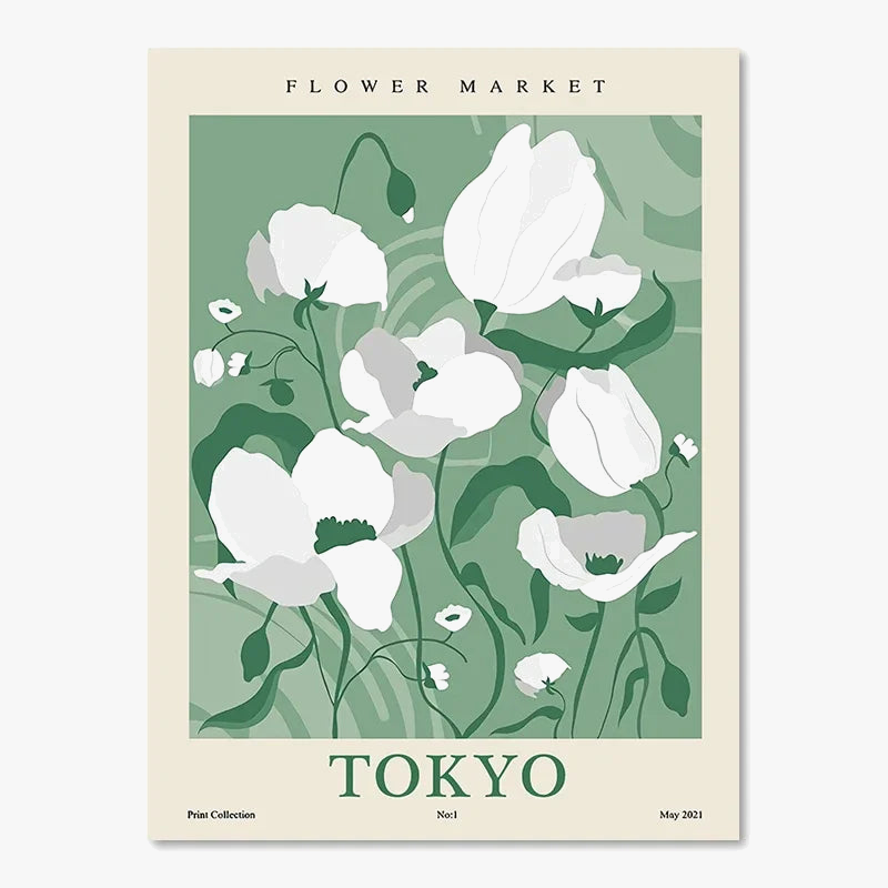 Decorative boho wall art posters for the house