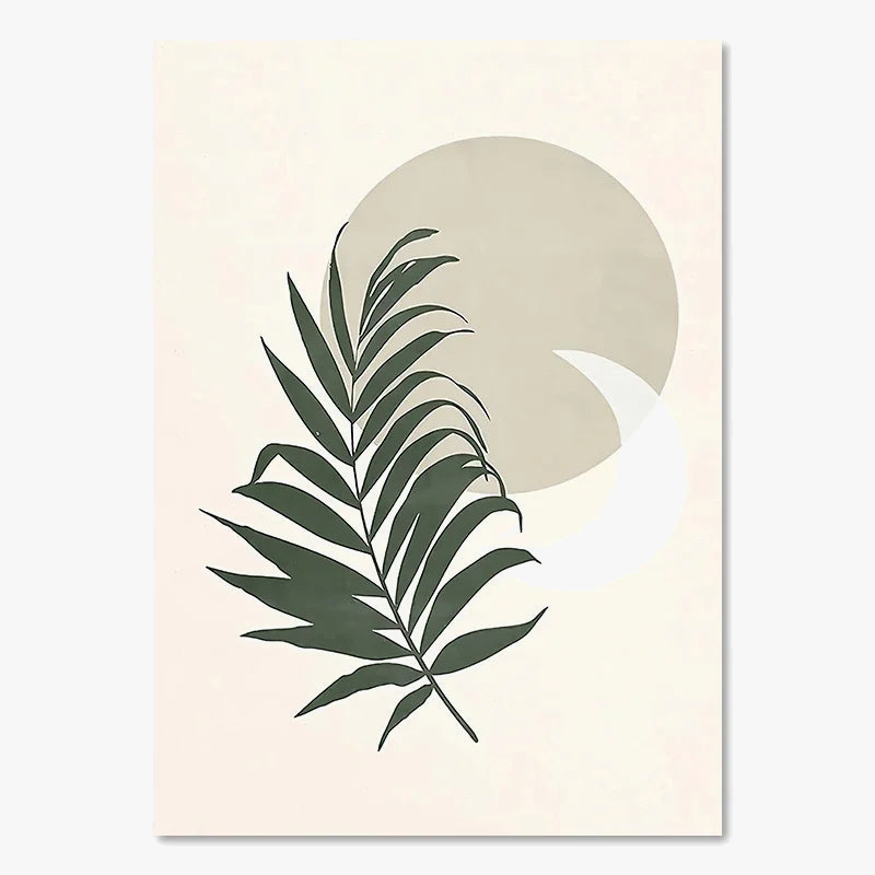 Abstract boho wall posters sun geometric moon for interior decoration