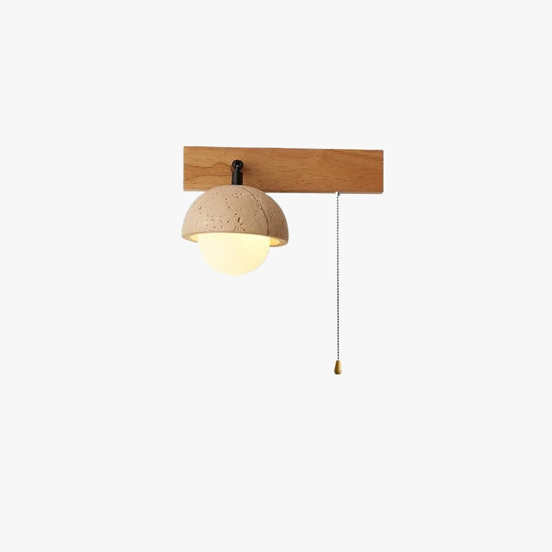 Creative wall sconce with switch and adjustable lighting angle - view 6