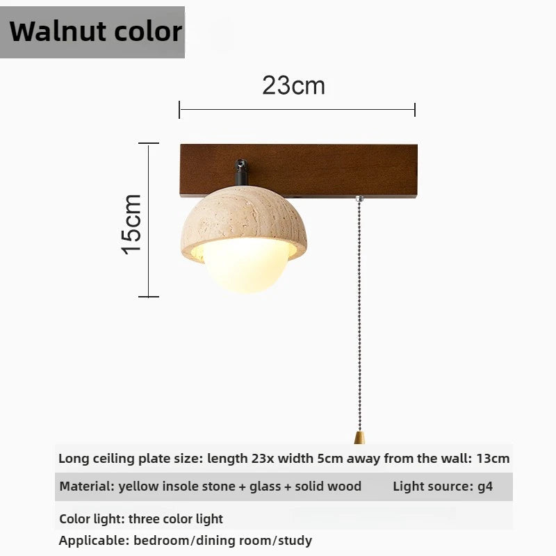 Creative wall sconce with switch and adjustable lighting angle - view 8