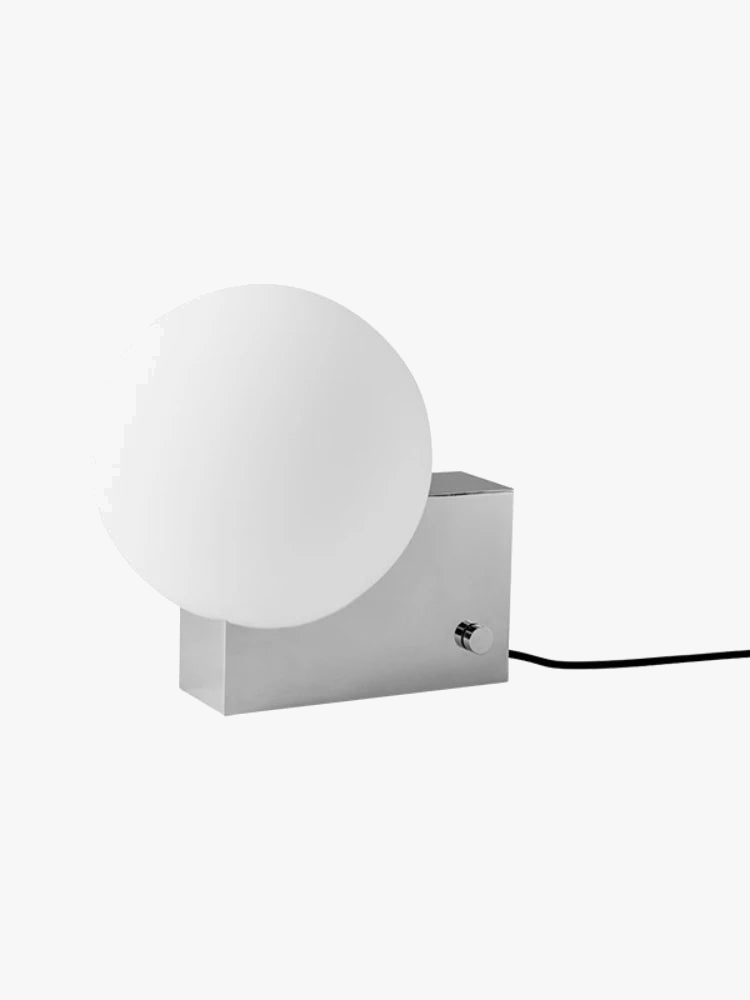 Creative wall sconce in stainless steel for modern interior - view 6