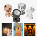 Creative wall sconce swiveling effect sunset