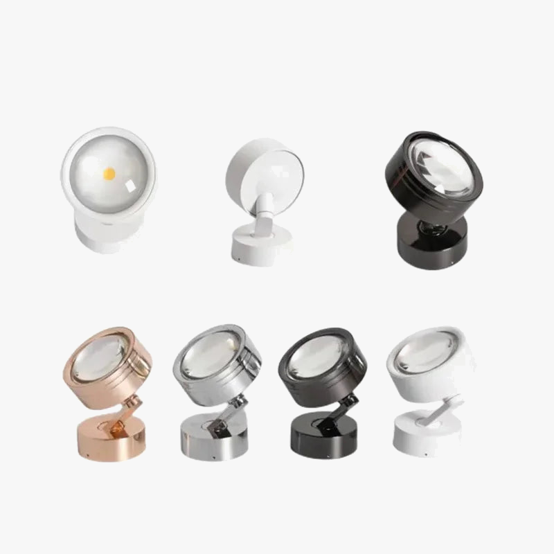 Creative wall sconce swiveling effect sunset - view 2