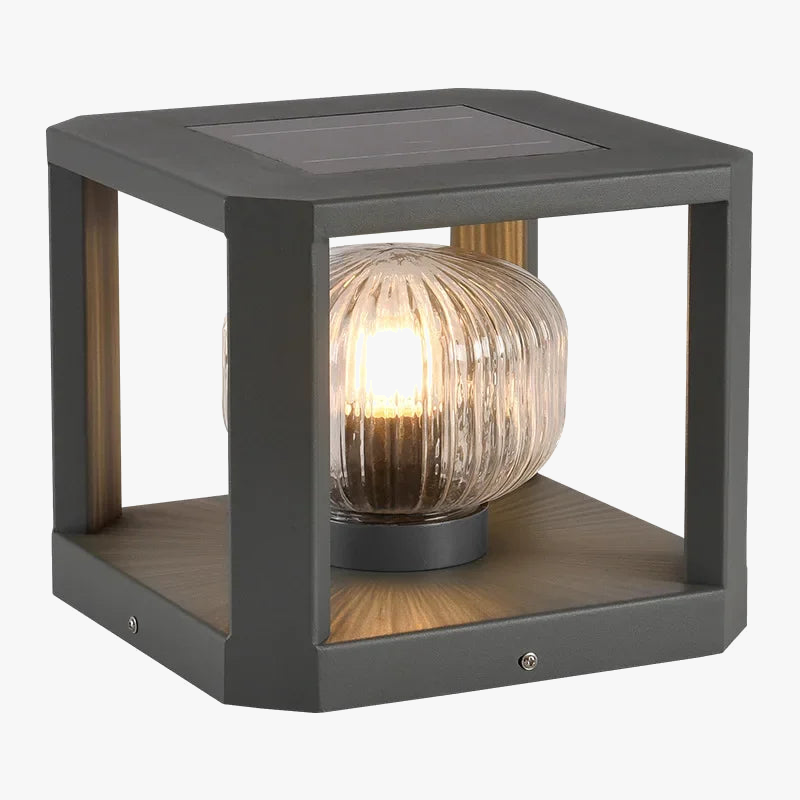 Creative wall sconce for outdoor lighting and garden decoration