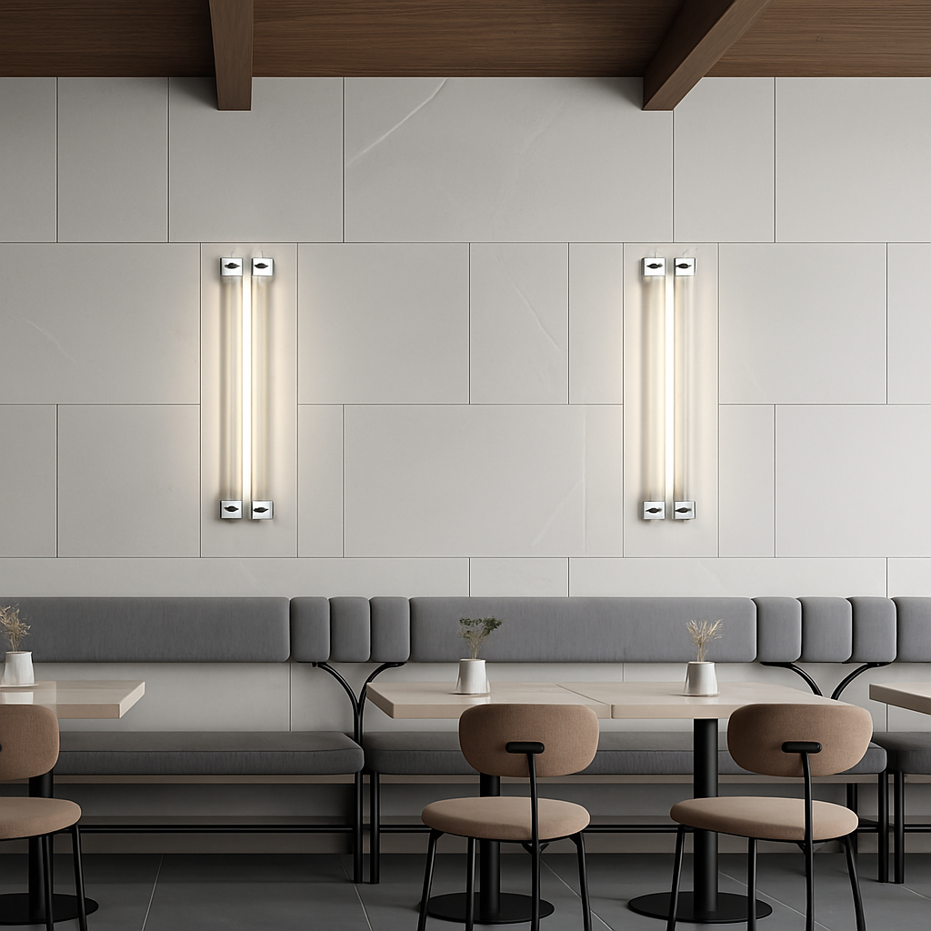Wall sconce in modern and antique design glass - view 2