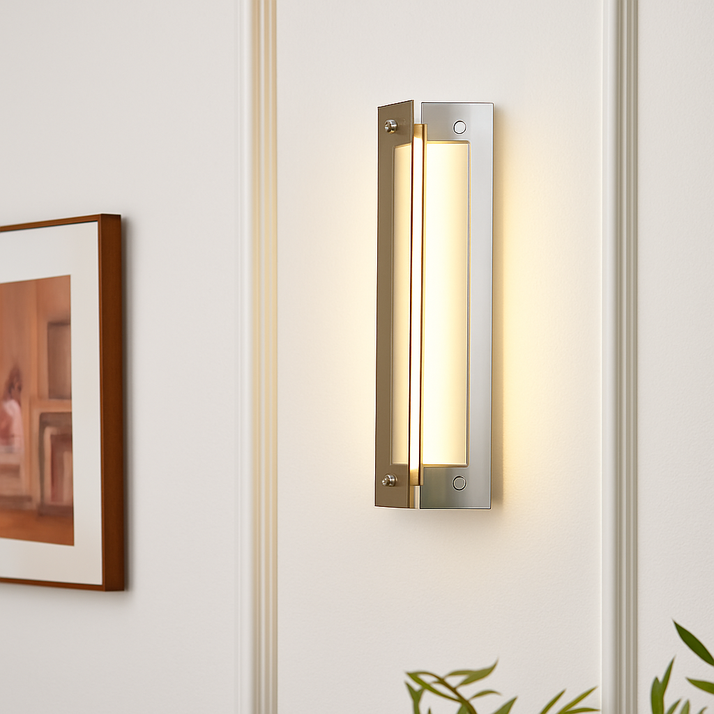 Wall sconce in modern and antique design glass - view 3