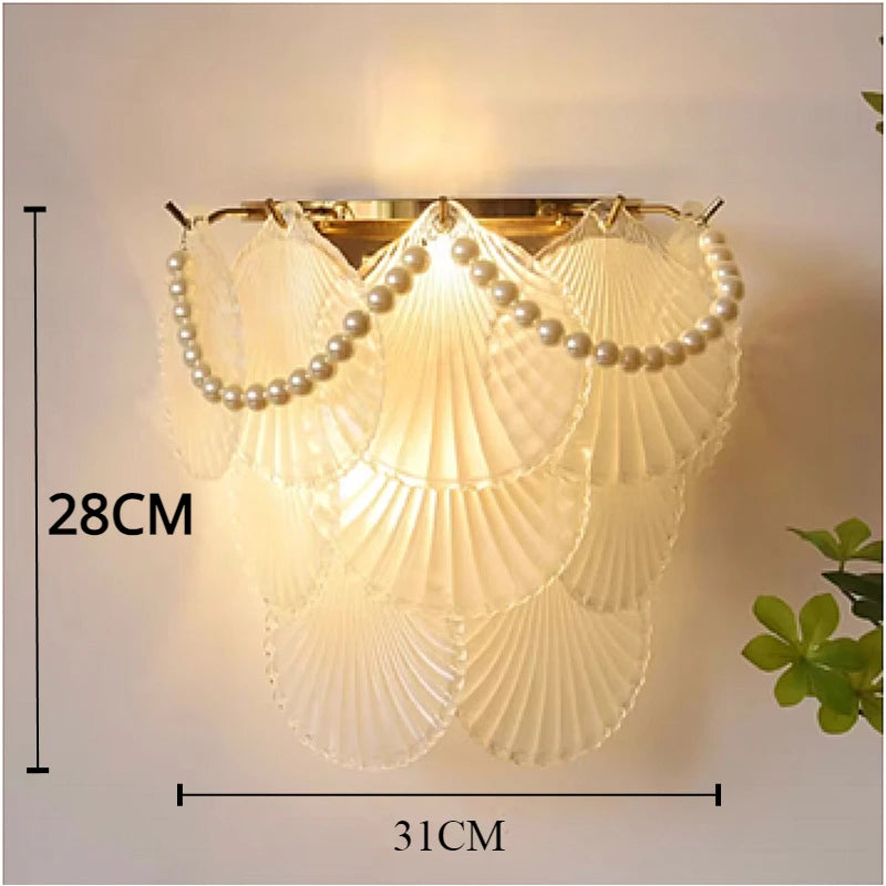 LED glass wall sconce for modern interior decoration - view 8