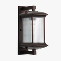 Outdoor wall sconce in waterproof metal for garden and porch
