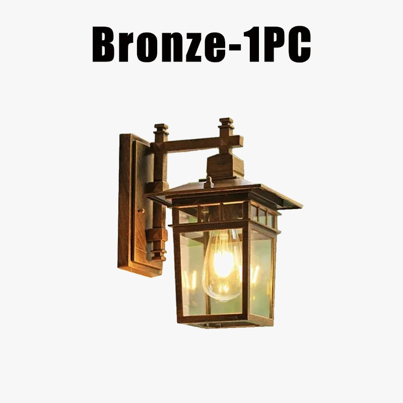 Outdoor wall sconce waterproof for garden balcony and walkway - view 7