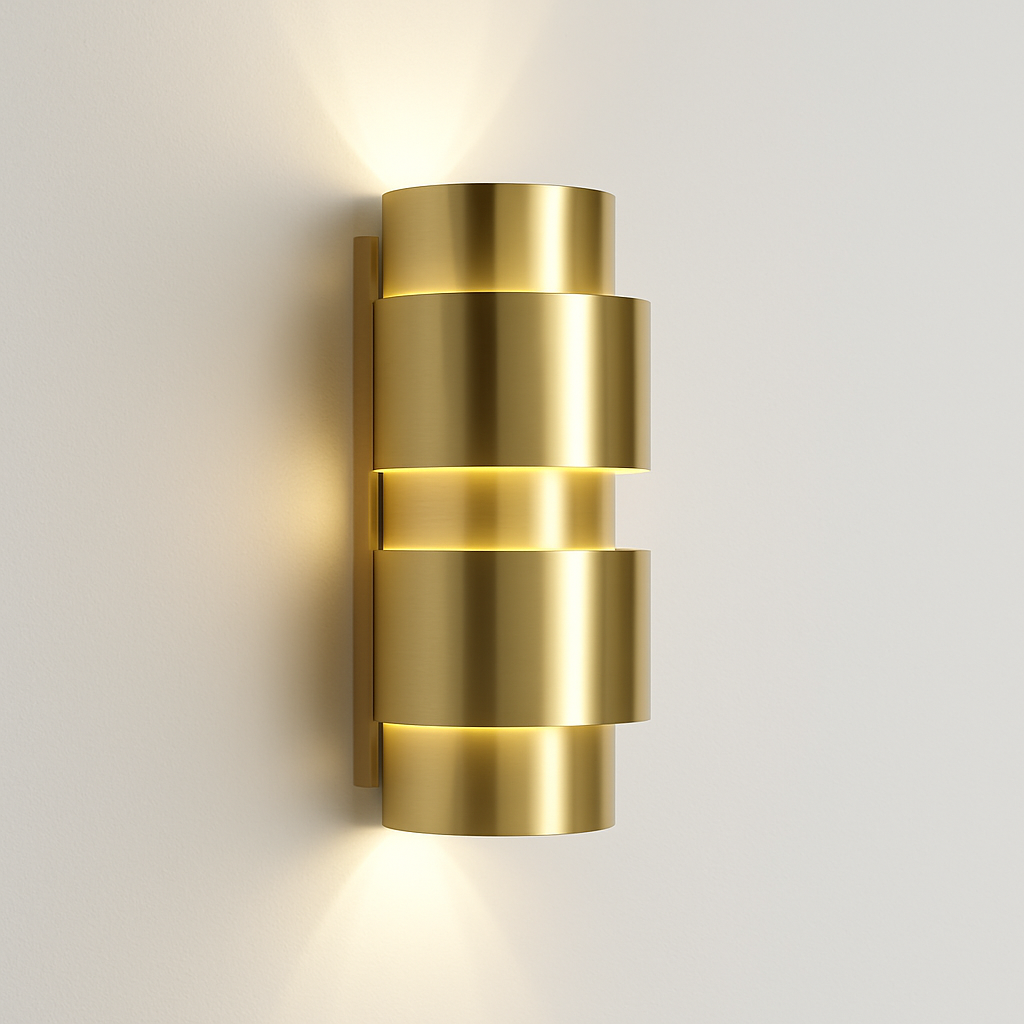 Industrial wall sconce in rustic iron for loft and bar - view 5