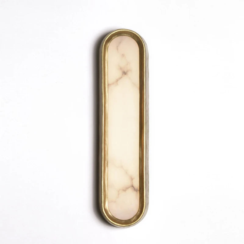 LED marble wall sconce for modern interior