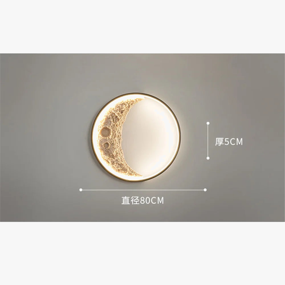 Wall sconce led round post-modern design for interior decoration - view 6
