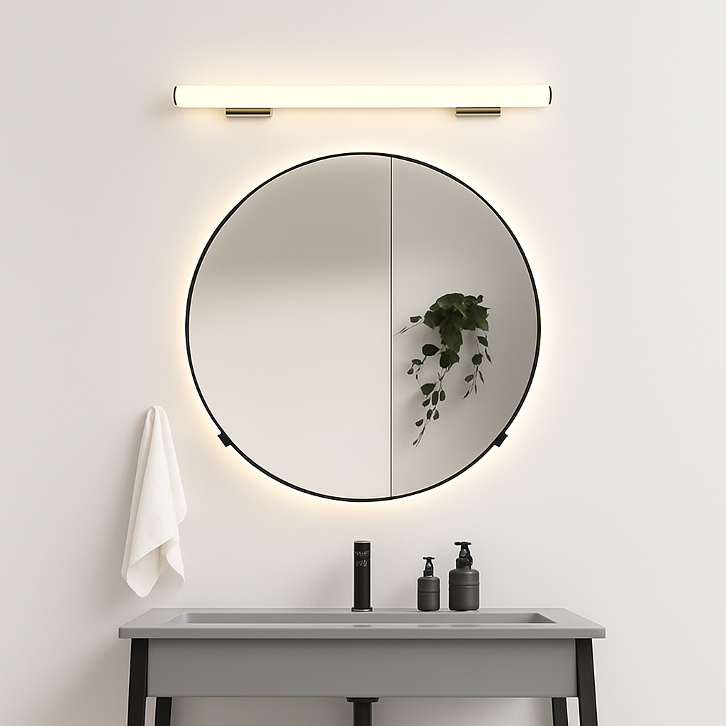 Waterproof led wall sconce for modern interior lighting
