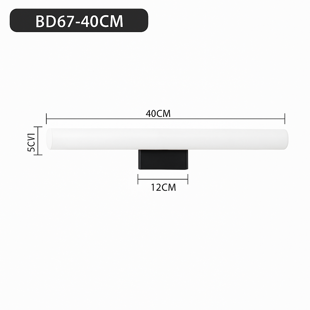 Waterproof led wall sconce for modern interior lighting - view 9