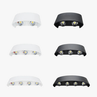 Waterproof led wall sconce for outdoor and indoor garden