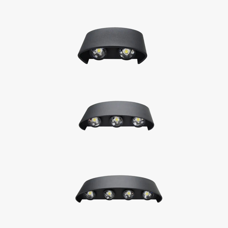 Waterproof led wall sconce for outdoor and indoor garden - view 7