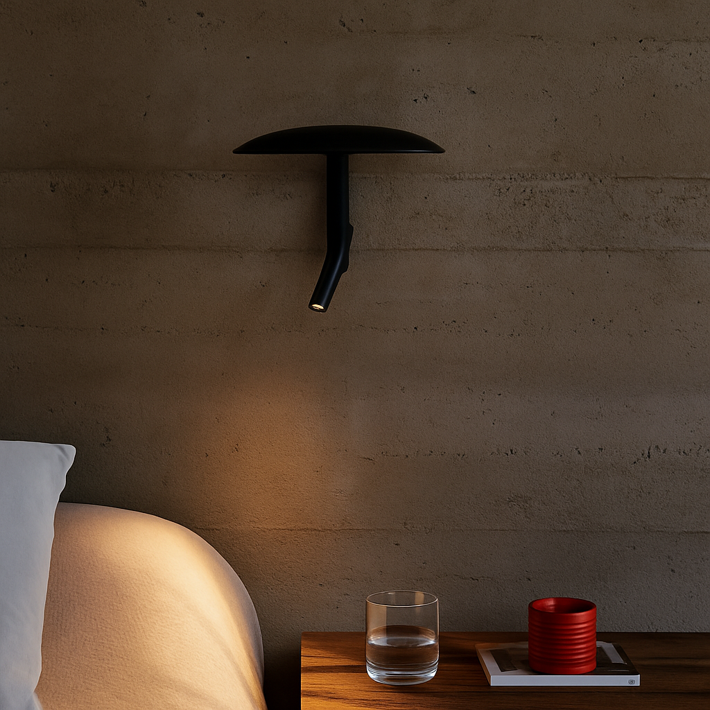 Modern wall sconce Nordic design metal rotary decorative light - view 4
