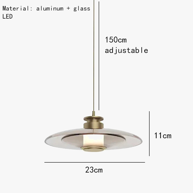Modern glass wall sconce for elegant interior decoration - view 10