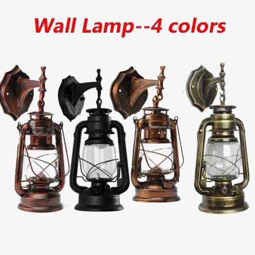 Vintage rustic wall sconce industrial style for outdoors
