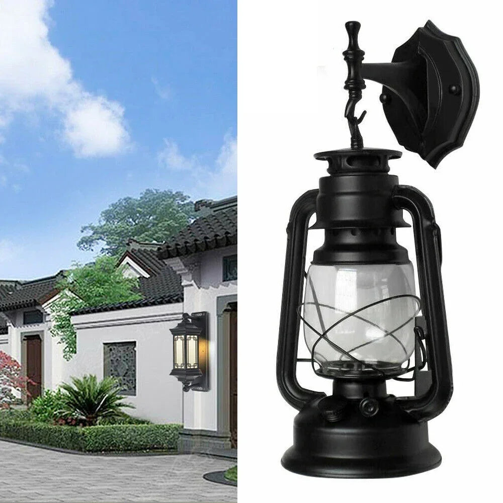 Vintage rustic wall sconce industrial style for outdoors - view 4