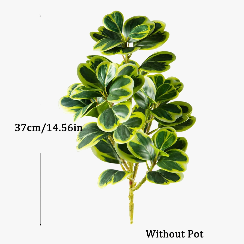 Artificial ficus tree with heart leaves for interior and exterior decoration - view 9