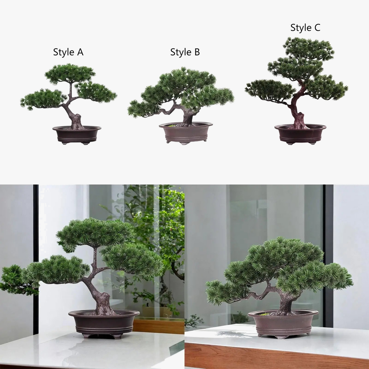 Artificial pot tree for elegant interior decoration - view 3