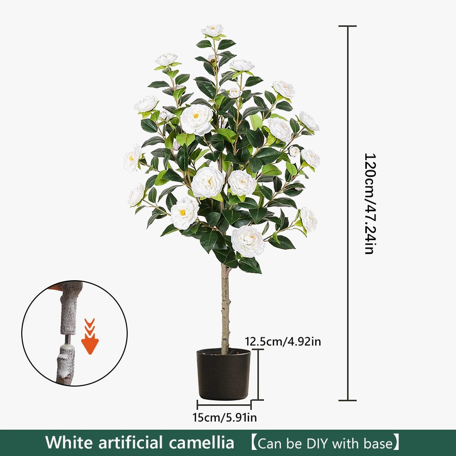 Artificial bonsai tree for Christmas and holidays - view 7