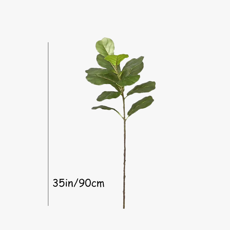Artificial tropical tree ficus for interior and exterior decoration - view 5