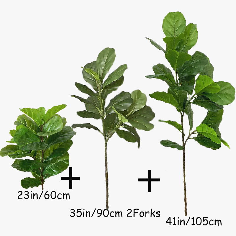 Artificial tropical tree ficus for interior and exterior decoration - view 8