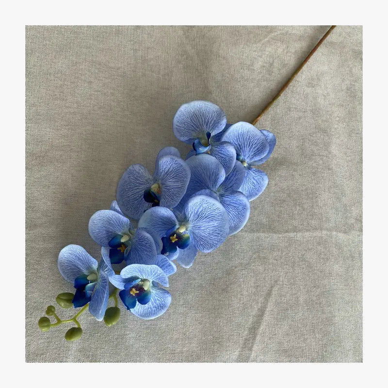 Arrangement of artificial flowers in velvet for interior decoration - view 5