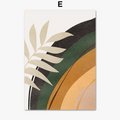 Boho Flower, Moon & Rainbow Wall Art, Delicate Design