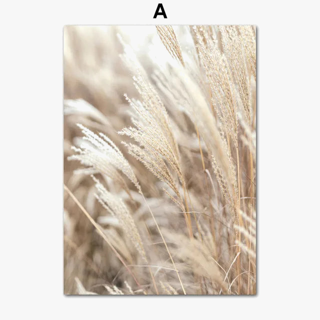 Wall art bohemian landscape beach poster modern interior decoration