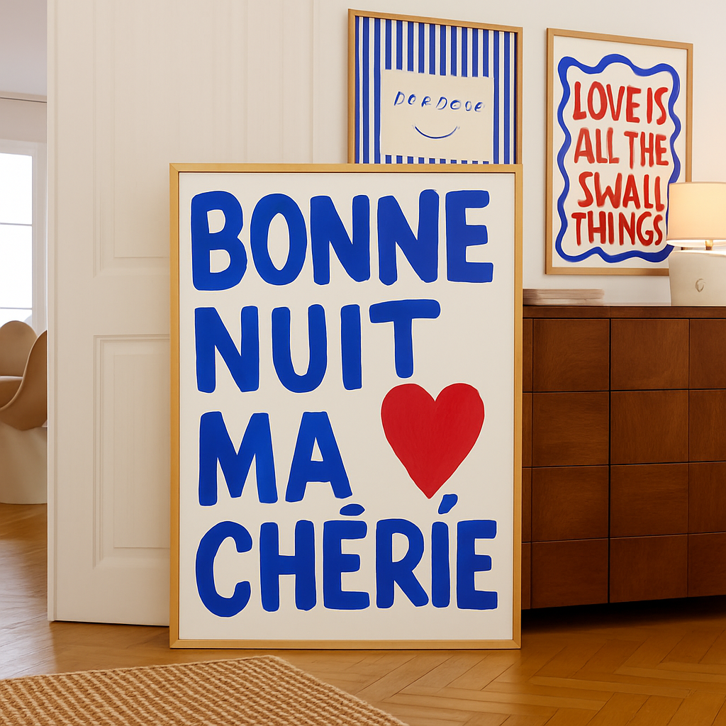 Wall art love quotes for modern couple