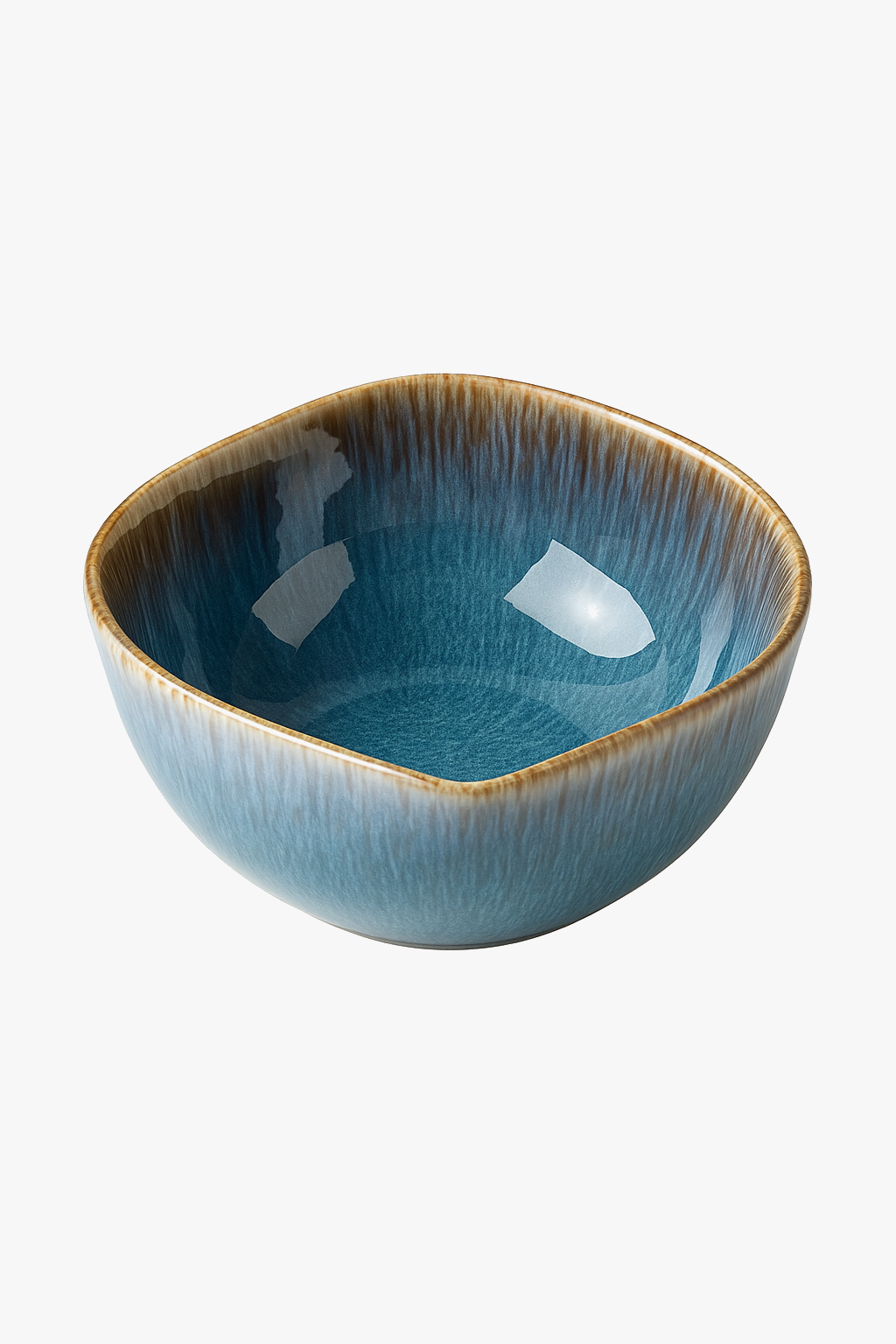 Ceramic plate flame effect style retro dishes restaurant