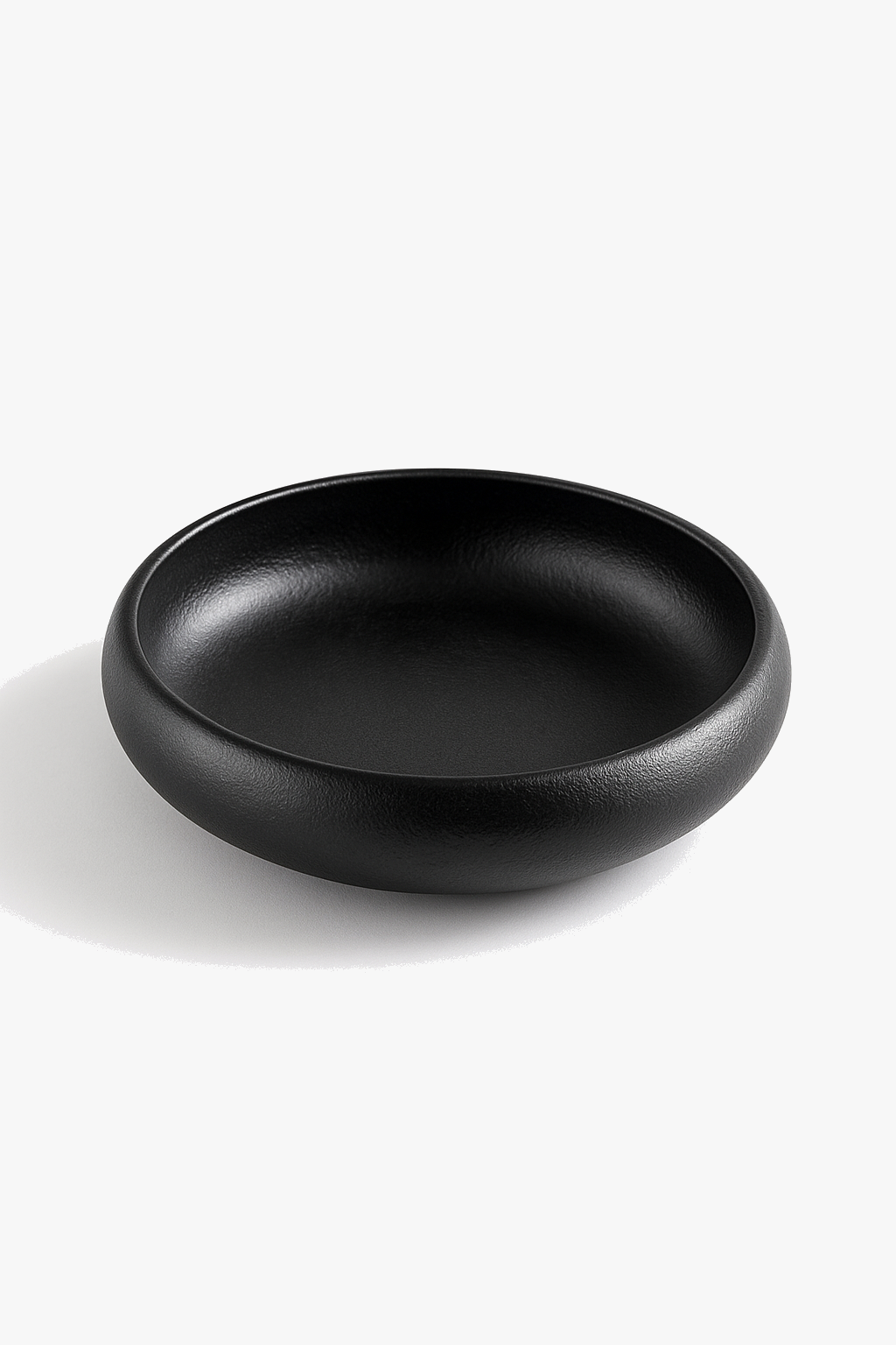 15 cm Korean-Style Enamel Ceramic Plate with Kiln Glaze Finish