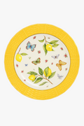 Ceramic plate lemon pattern European style fruit desserts